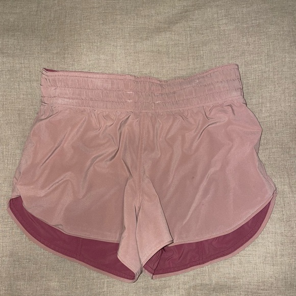 Mauve blush pink reversible. Lululemon shorts. - Picture 2 of 3